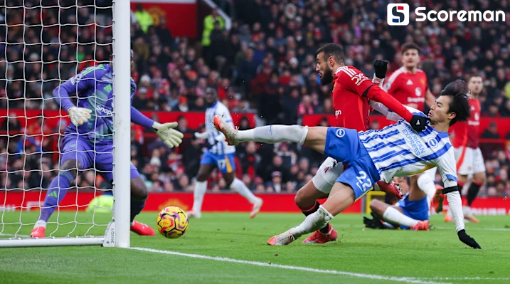맨유, 브라이튼에 1-3 패배...아모림 